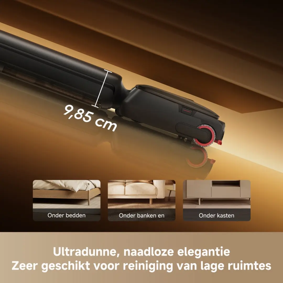 Dreame T16 Pro Heat R Stofzuiger - 30.000 Pa - Zwart - afbeelding 6 van 6