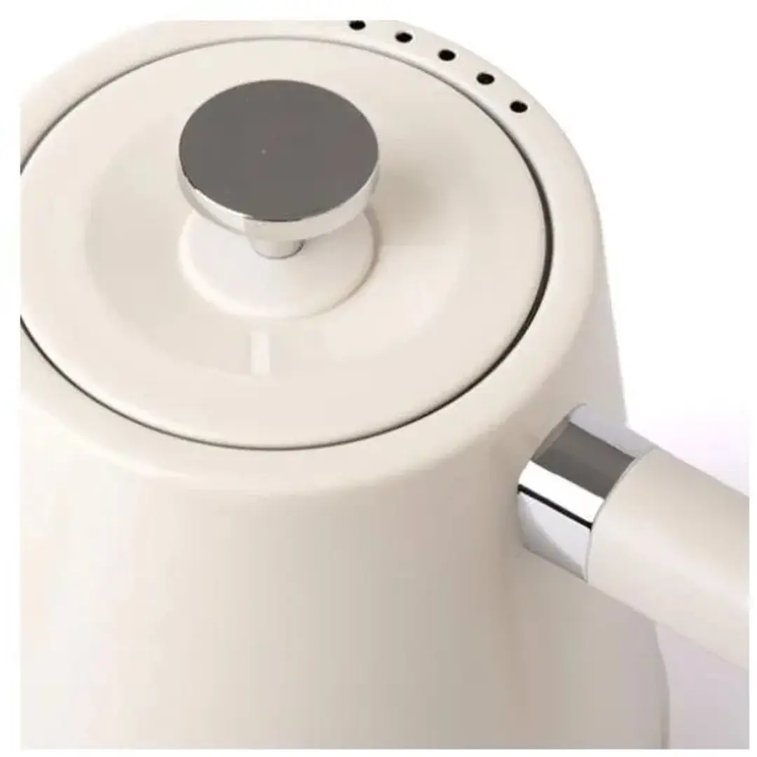 ECTEATOY Elektrische Waterkoker Zwanenhals 0.8L - Beige