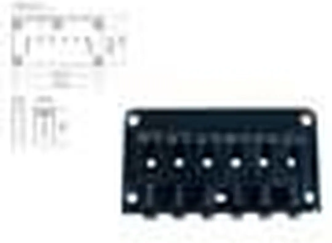 Boston B-1504-B Brug-Staartstuk - Zwart - afbeelding 2 van 2