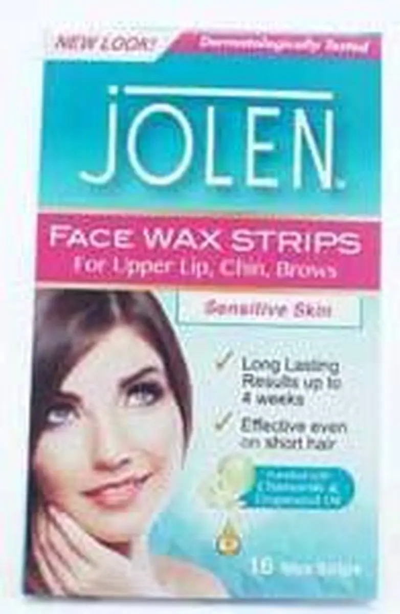 Jolen Gezichtsontharing Strips - 16 Stuks