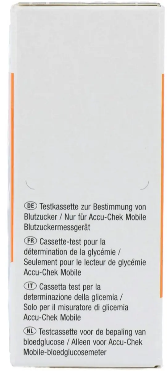 Roche Accu-Chek Mobile Cassette - 50 Testvelden - Wit