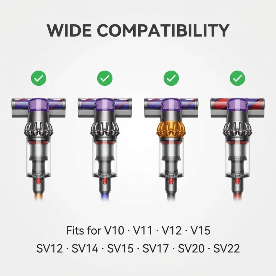 ECTEATOY Oplader Dyson V10/V11 - Grijs