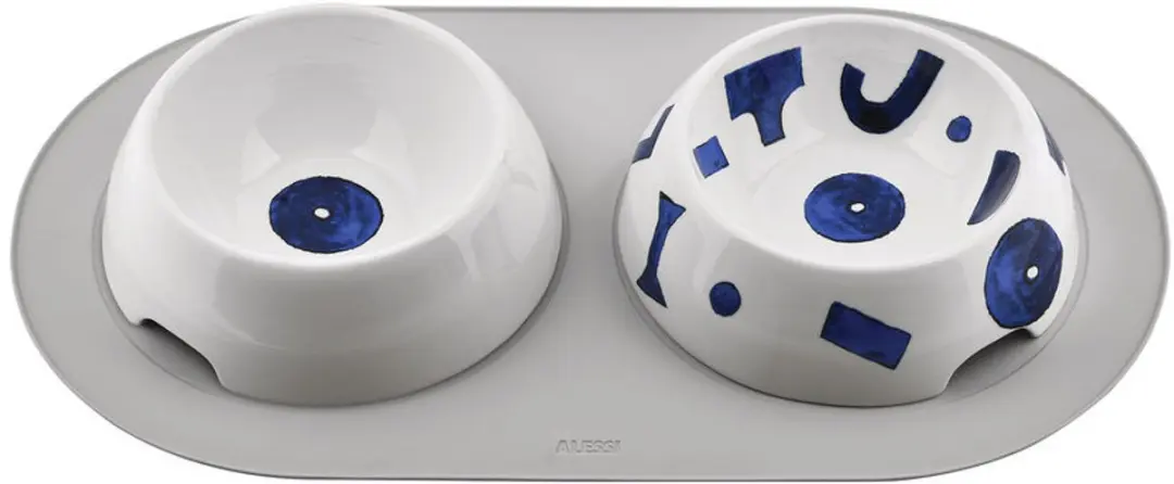 Alessi Voerbak Hond - Porselein 25cm - 1200ml - Wit