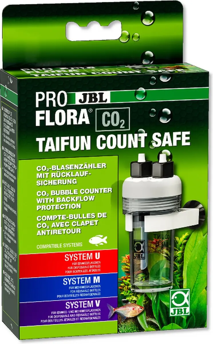 JBL ProFlora CO2 Count Safe Bellenteller