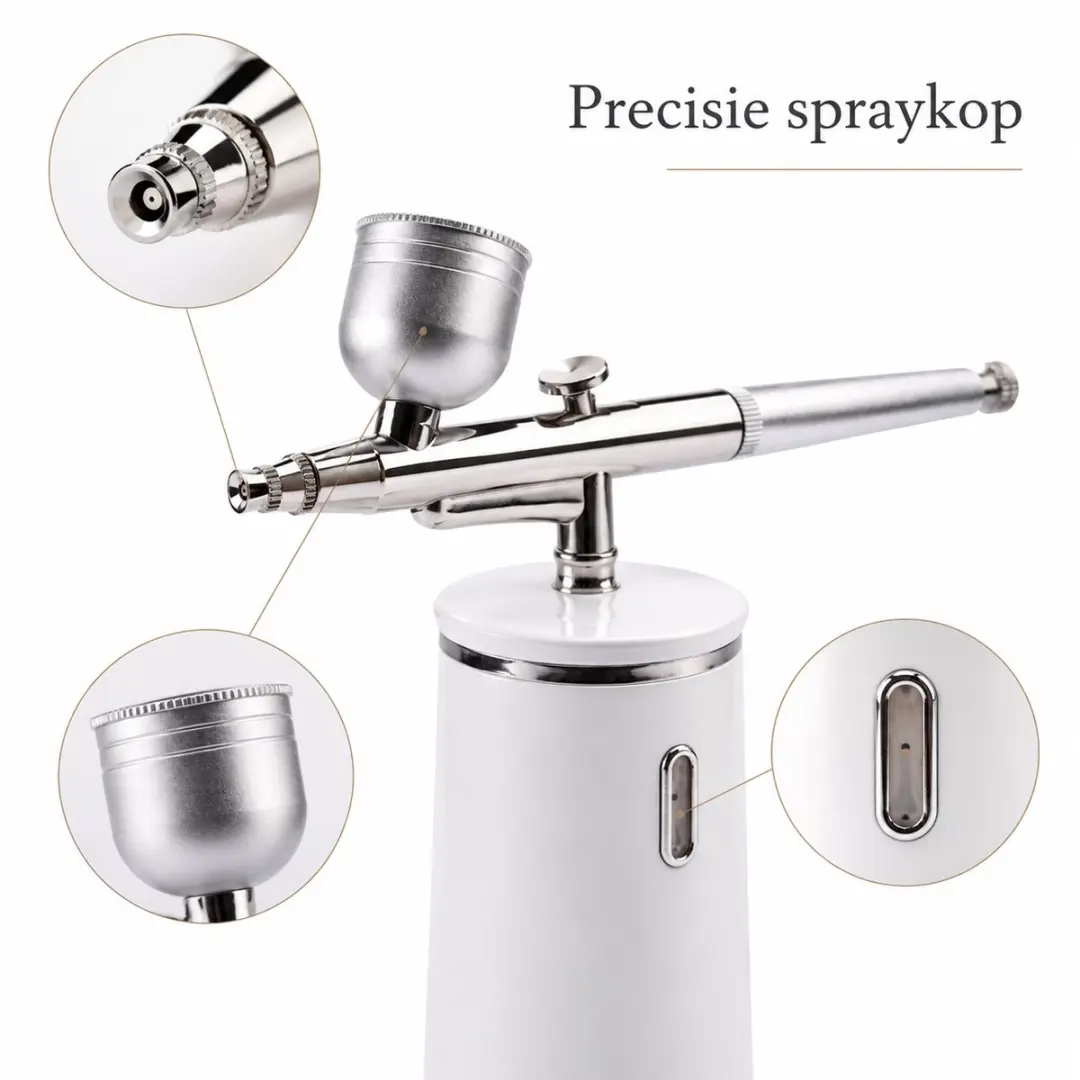 ECTEATOY Nano Mist Gezichtsstomer - Wit