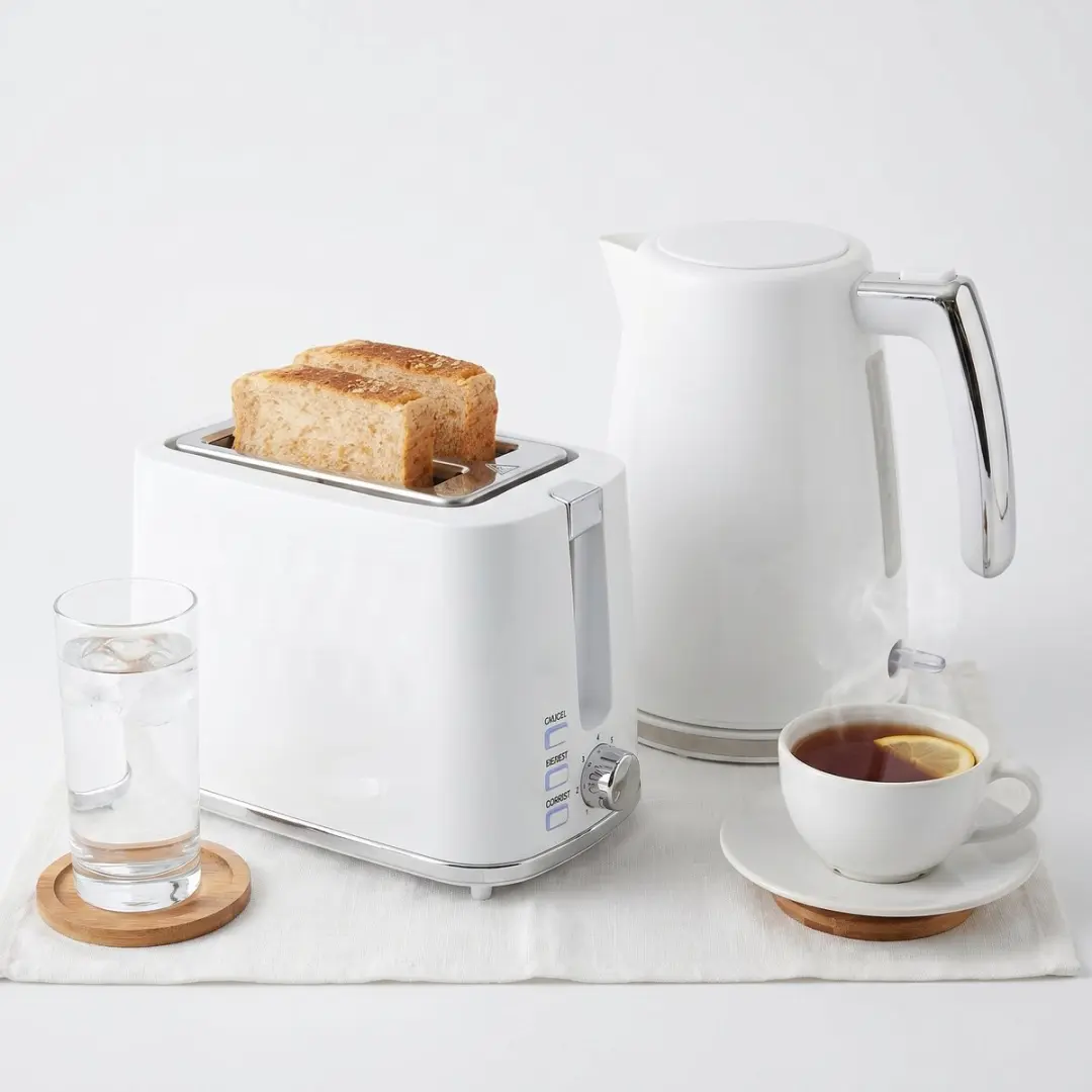 ECTEATOY Waterkoker & Broodrooster Set 2200W