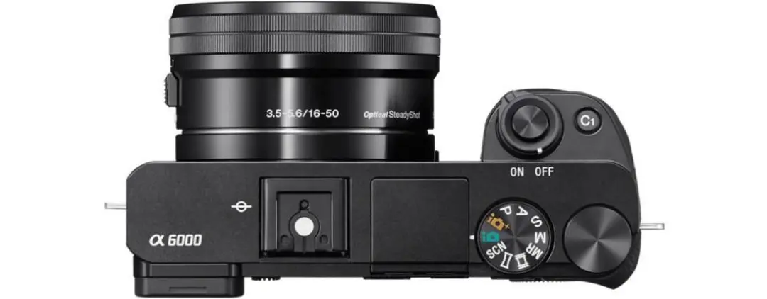 Sony ILCE-A6000 Spiegelloze camera - Zwart