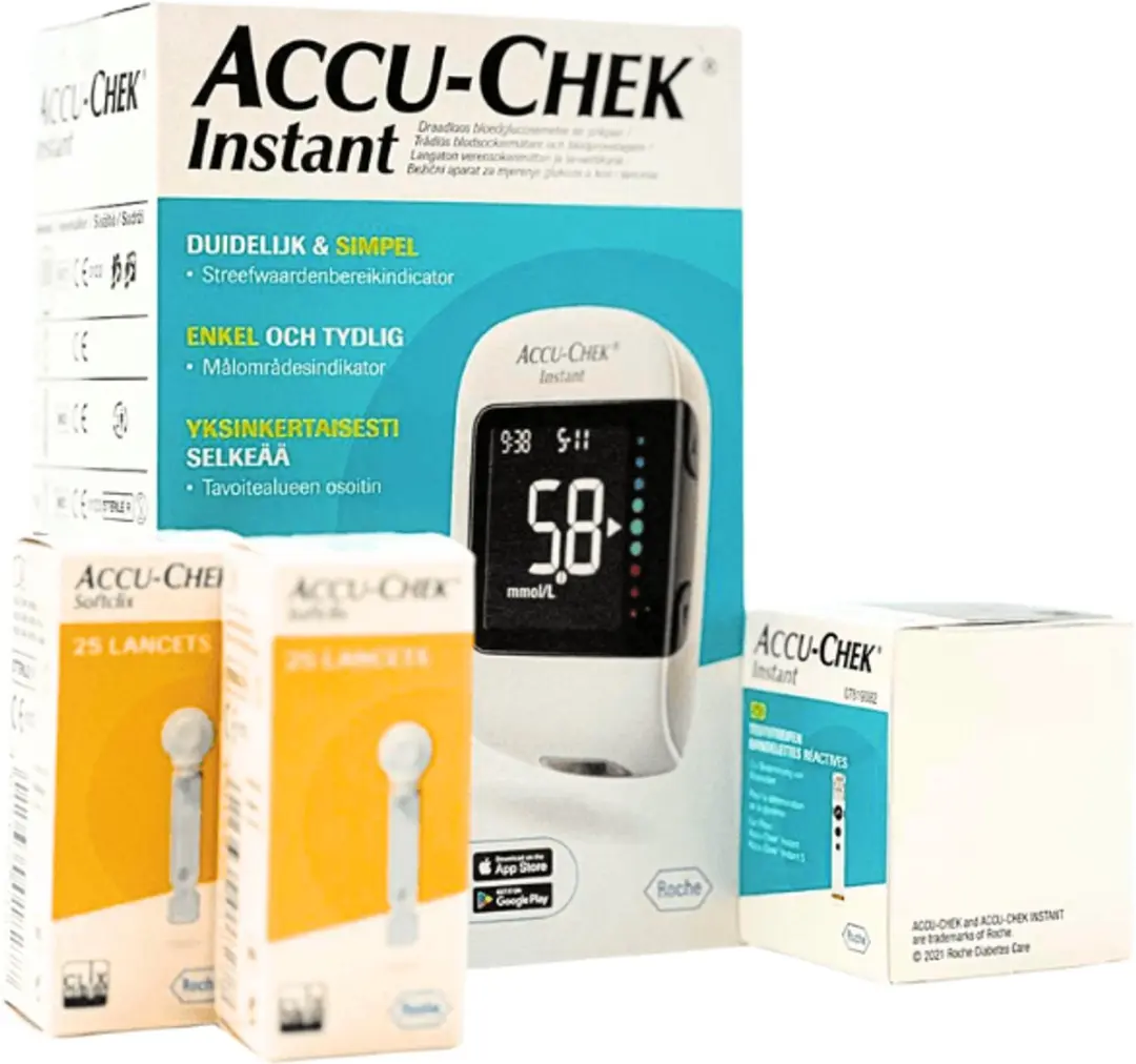 Roche Accu-Chek Instant Glucosemeter - 50 Stuks