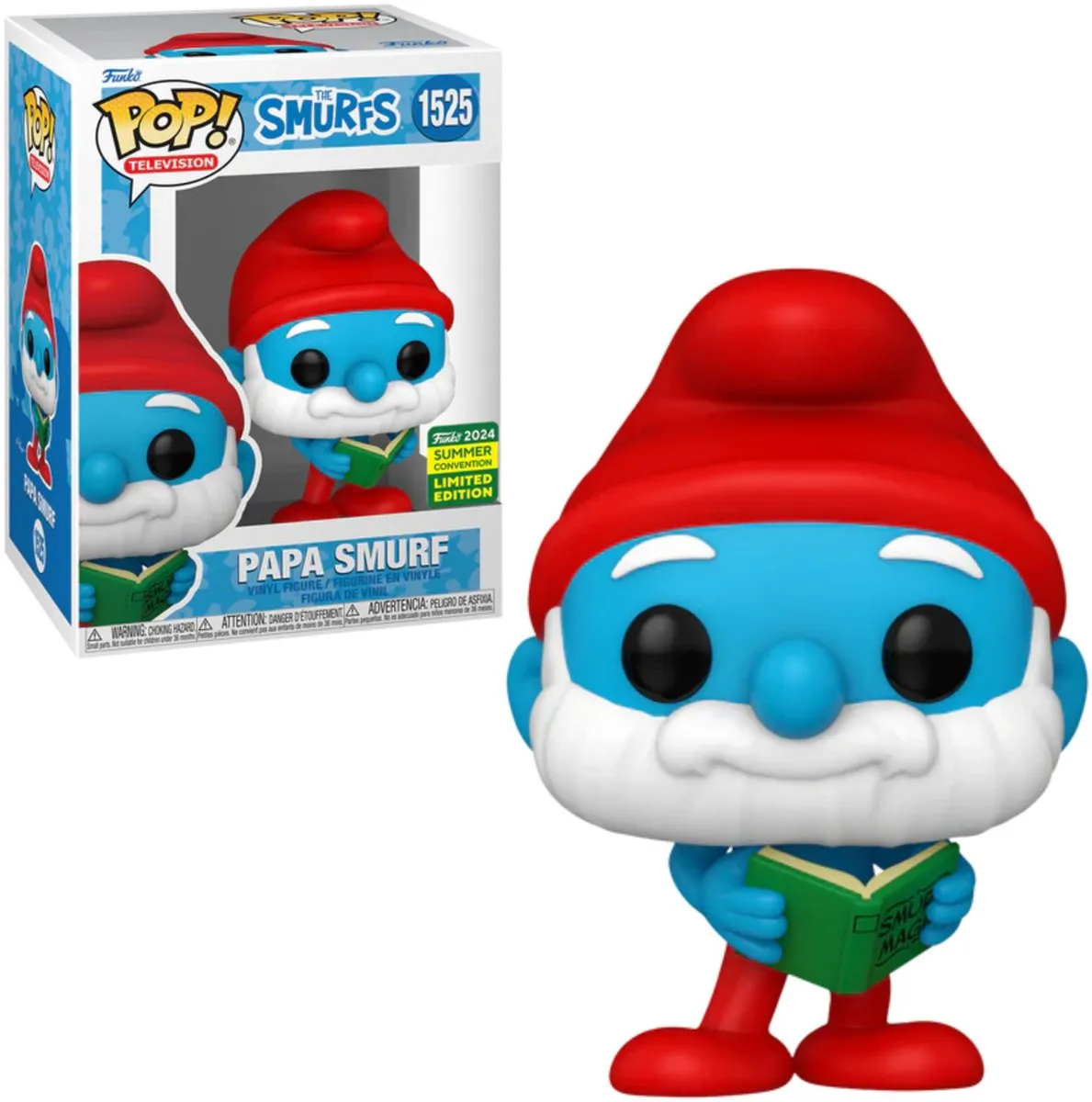 Funko POP! Papa Smurf SDCC 2024 Exclusief 1525
