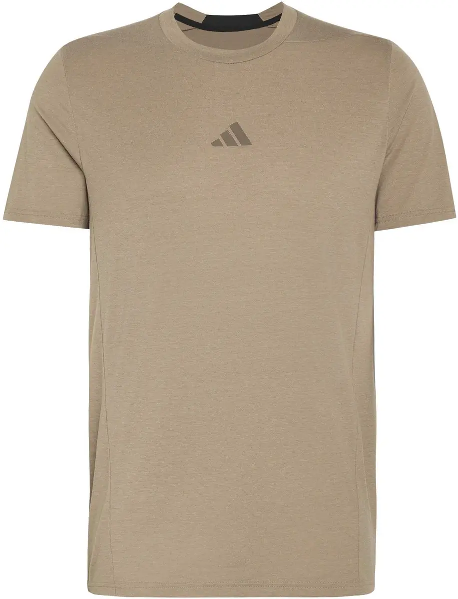 Adidas D4T Tee KS3815 Training T-shirt Heren - XL - Lichtbruin