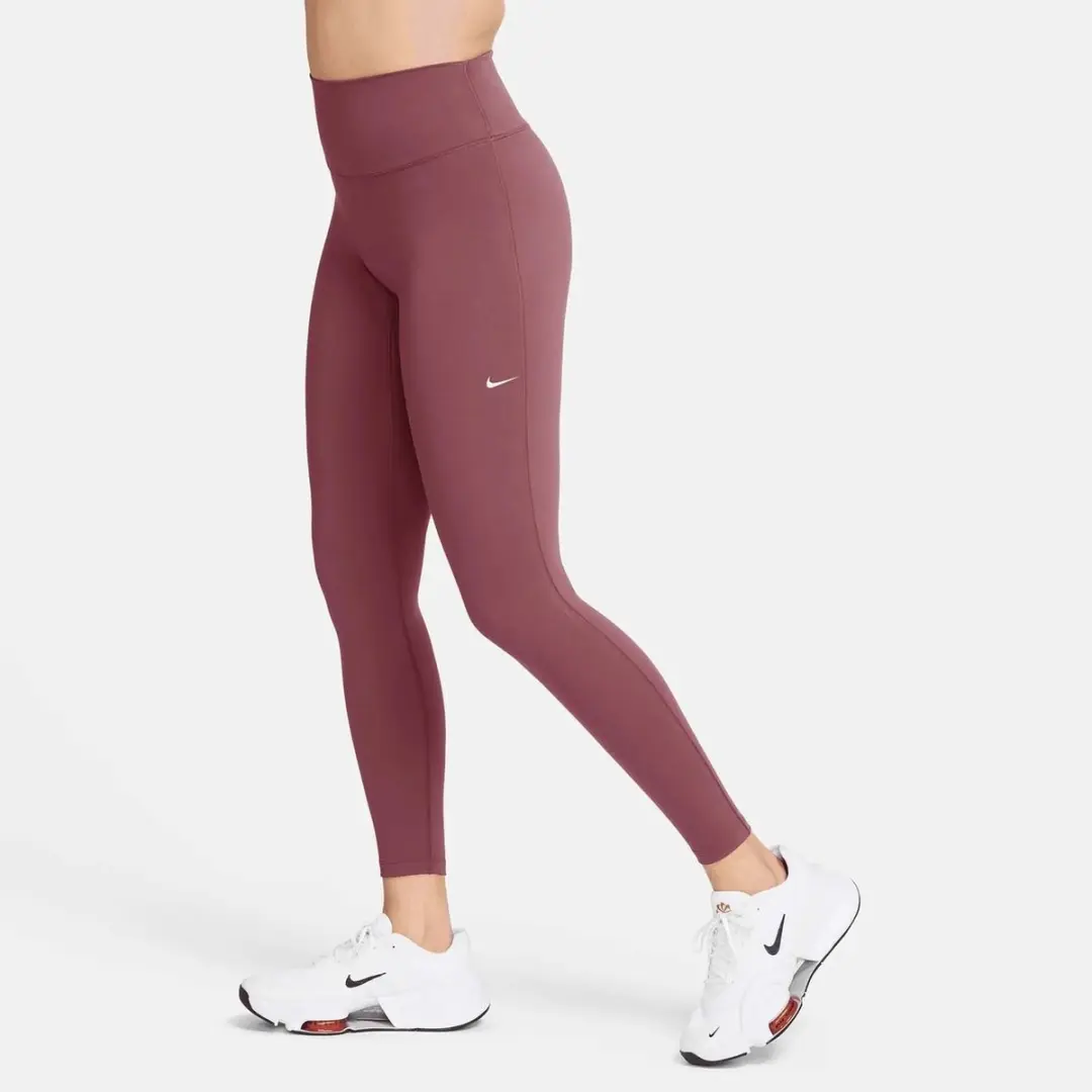 Nike One Seamless Front Trainingsbroek HJ9195-654 - Rood
