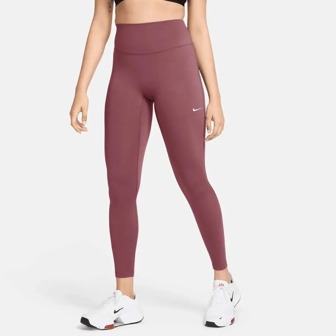 Nike One Seamless Front Trainingsbroek HJ9195-654 - Rood
