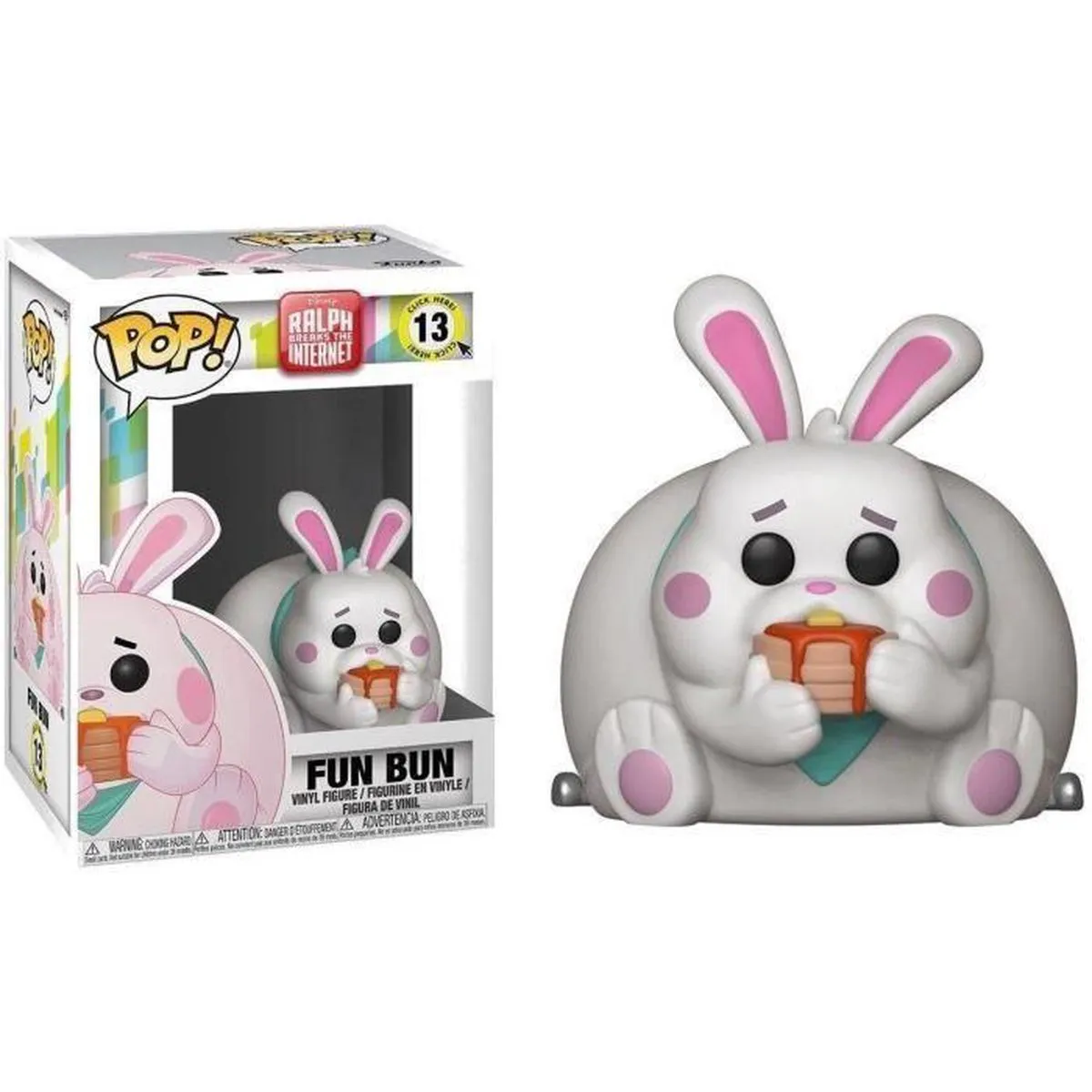 Funko Pop! Movies Wreck-it Ralph Fun Bun #13 FUN33418 - Bonte kleuren