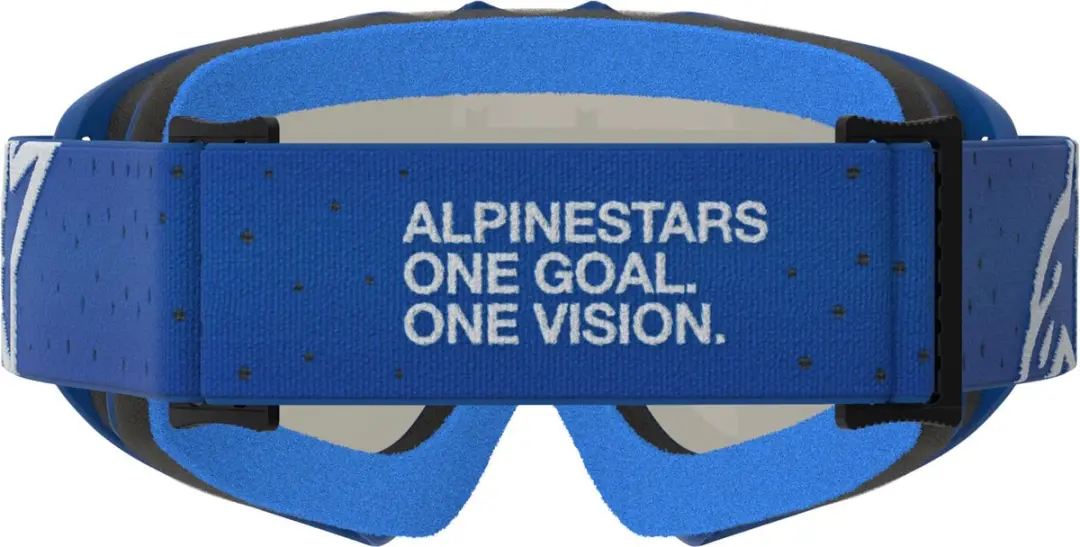 Alpinestars Vision Vesta Jeugd Motocrossbril - Blauw/wit