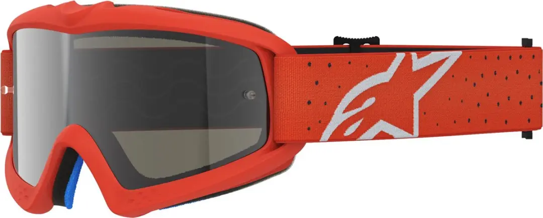 Alpinestars Vision Vesta Jeugd Motocrossbril - Blauw/wit