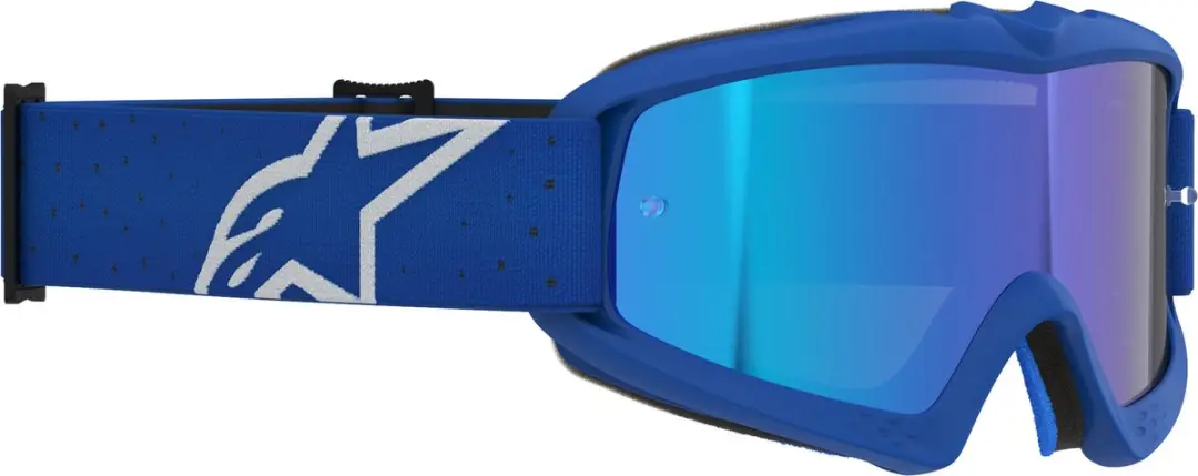 Alpinestars Vision Vesta Jeugd Motocrossbril - Blauw/wit