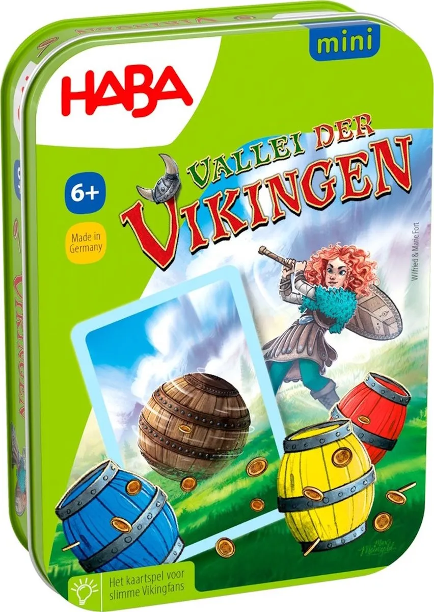 Haba Mini Spel Vallei der Vikingen 1307364004 - Strategisch spel 2-4 spelers