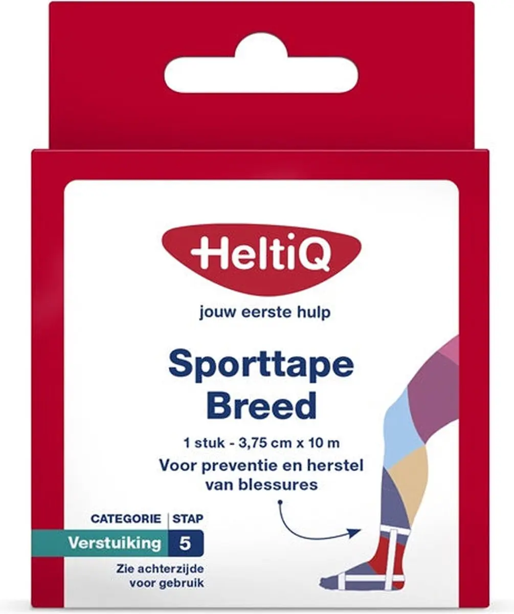 HeltiQ Sporttape 3,75cm x 10m