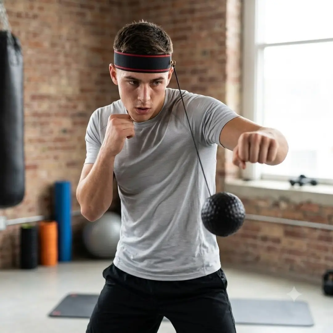 NUVEX Reflexbal Boks Trainer - Zwart