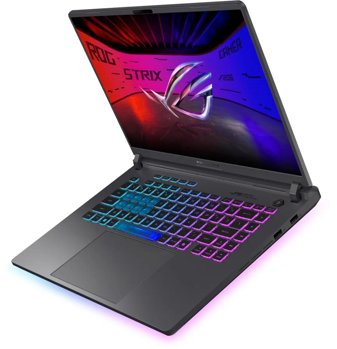 ASUS ROG Strix G16 G615LR-S5396W Laptop - 16" WQXGA RTX 5070 Ti - 16GB/1TB - Zwart - afbeelding 6 van 6