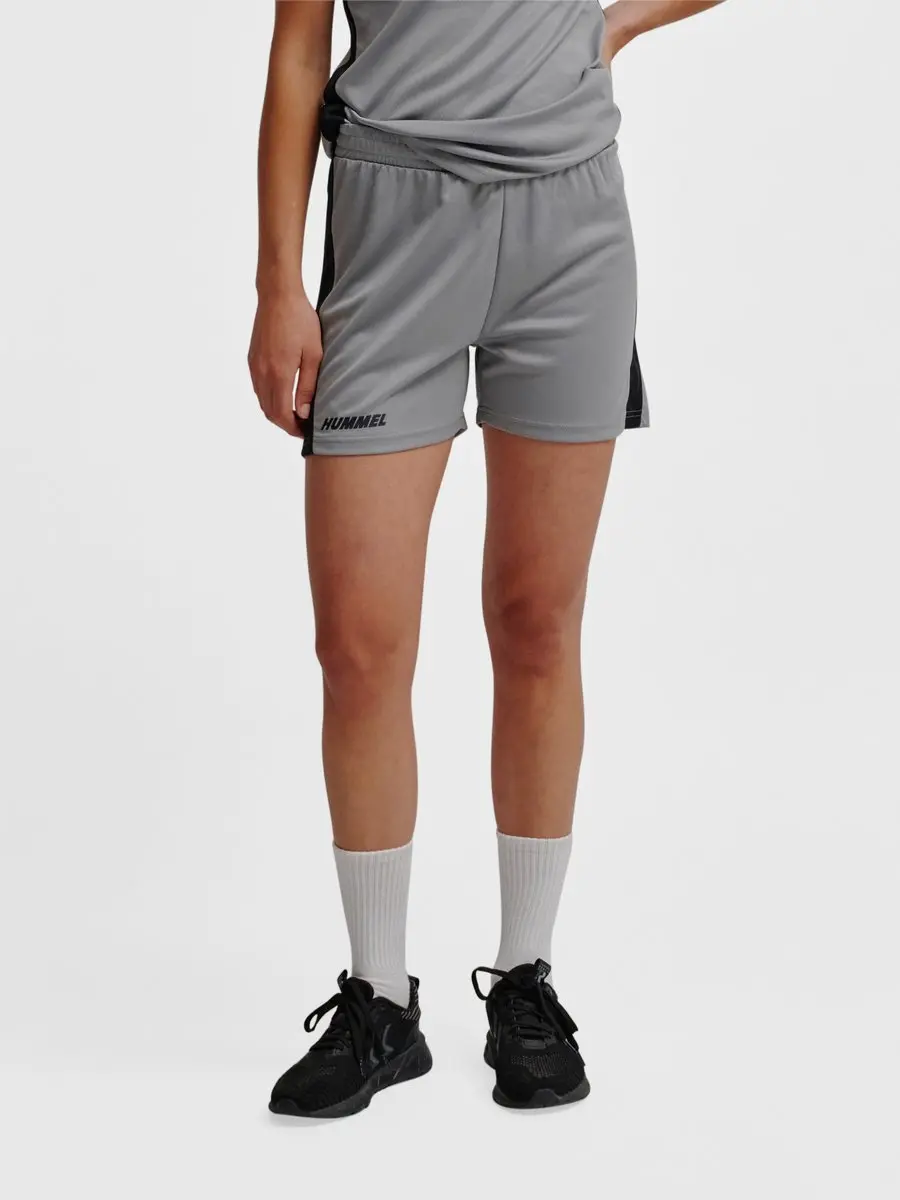 Hummel Hmlmulti Pl Shorts Woman 225908 Sportshort - M - Sharkskin