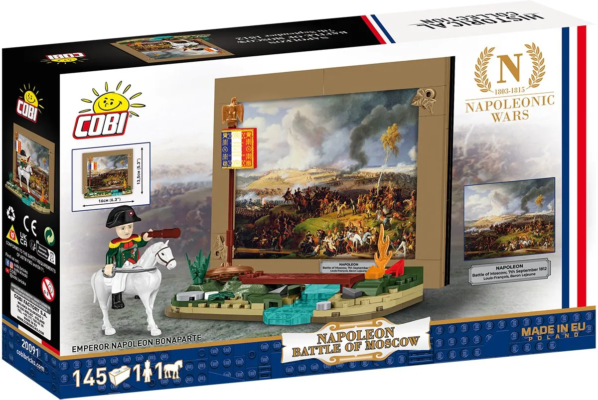 Cobi Napoleon The Battle of Moscow 20091 - 145 Stukken - afbeelding 6 van 6