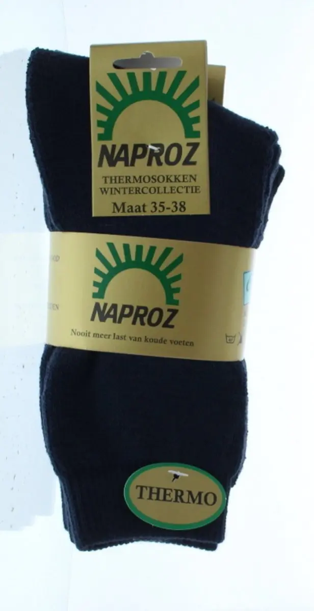 Naproz Thermo Sok Blauw 35-38