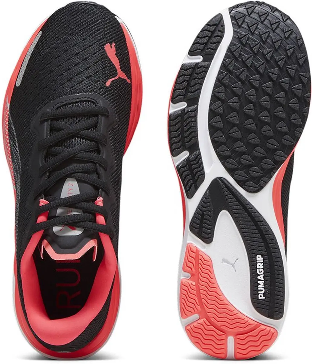 PUMA Velocity Nitro 2 Wns Hardloopschoenen 40 - Zwart