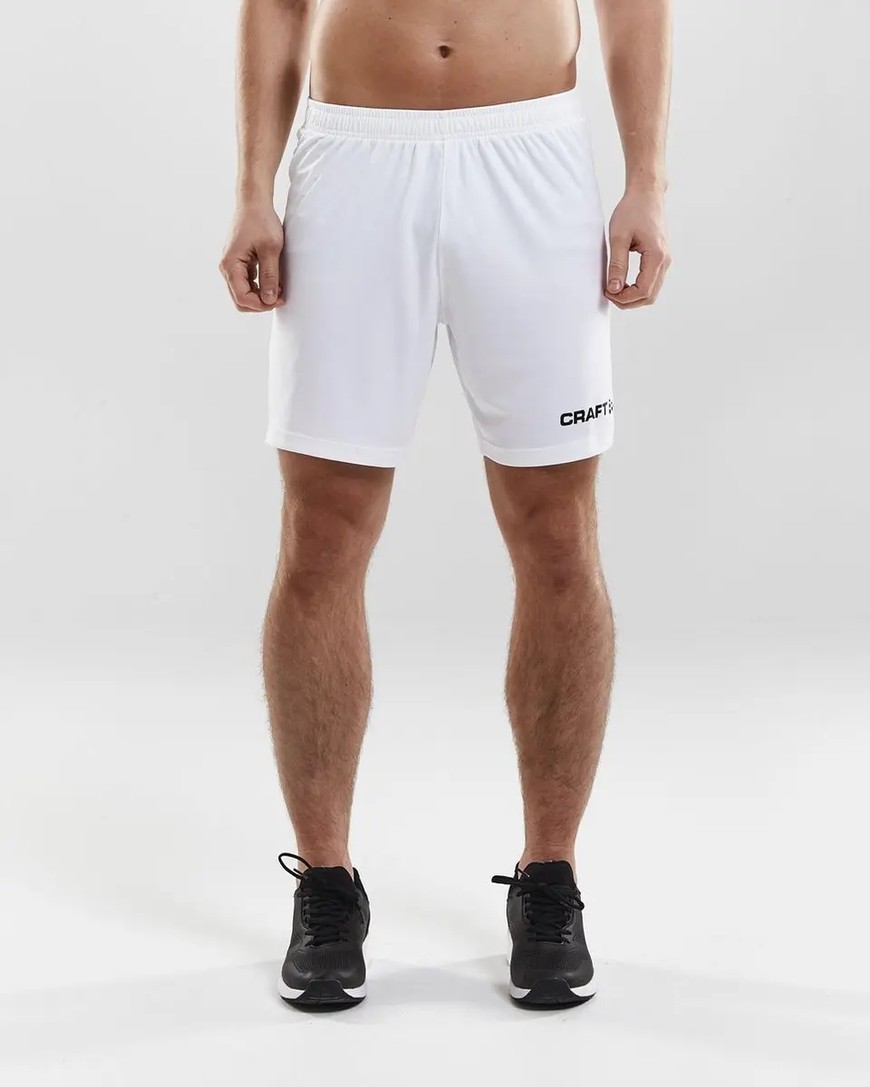 Craft Squad Short Heren Sportbroek L - Wit/Zwart