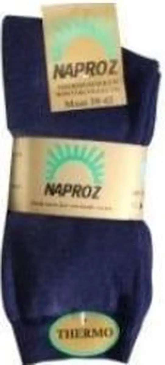 Naproz Thermo Sok - Blauw