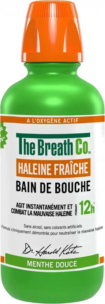 The Breath Co Mondwater Zoet Mint 500ml