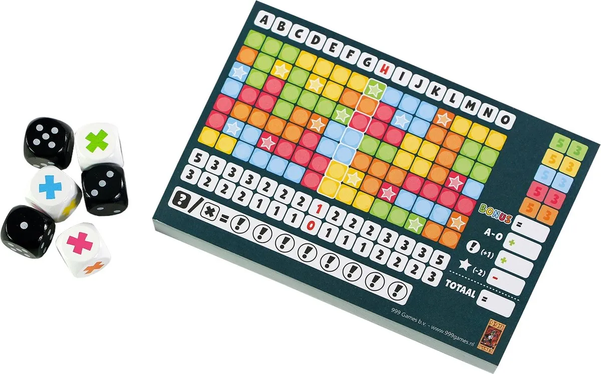 999 Games Keer op Keer Dobbelspel 999-KEE01 - Multi