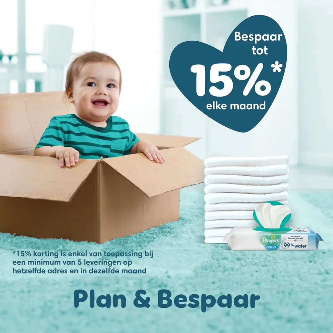 Pampers Harmonie Maat 4 Maandbox 162 Stuks
