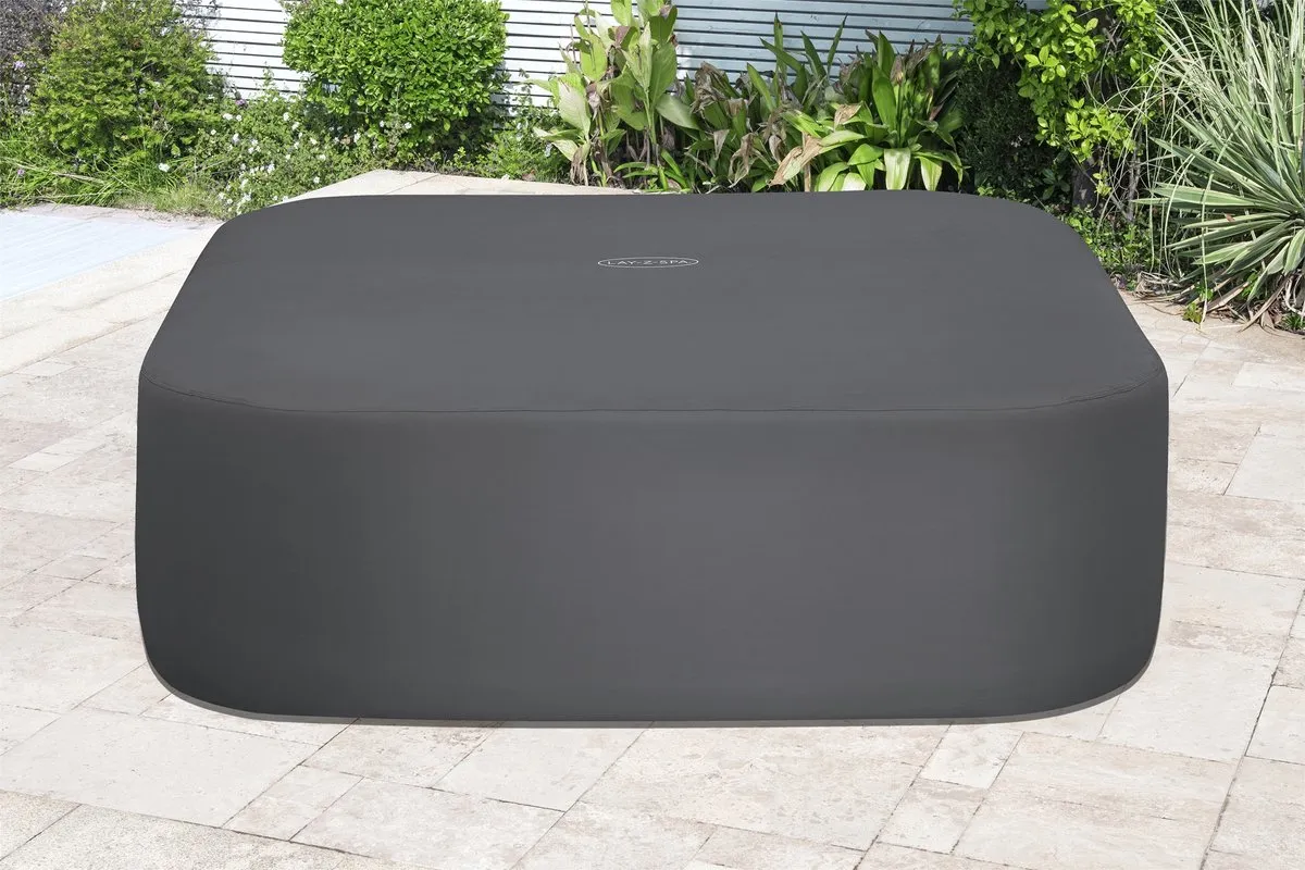 Bestway Lay-Z Spa EnergySense Beschermhoes 230x230cm - Grijs - afbeelding 6 van 6