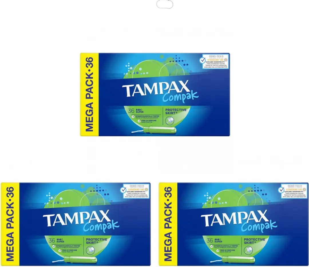 Tampax Compak Super Absorptie Tampons