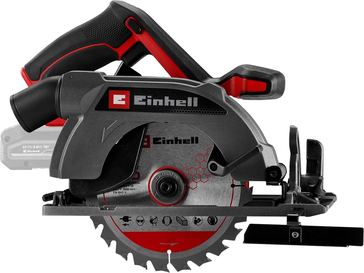 Einhell TE-CS 18/150-2 Li Solo Accu Cirkelzaag - 18V - Ø150mm