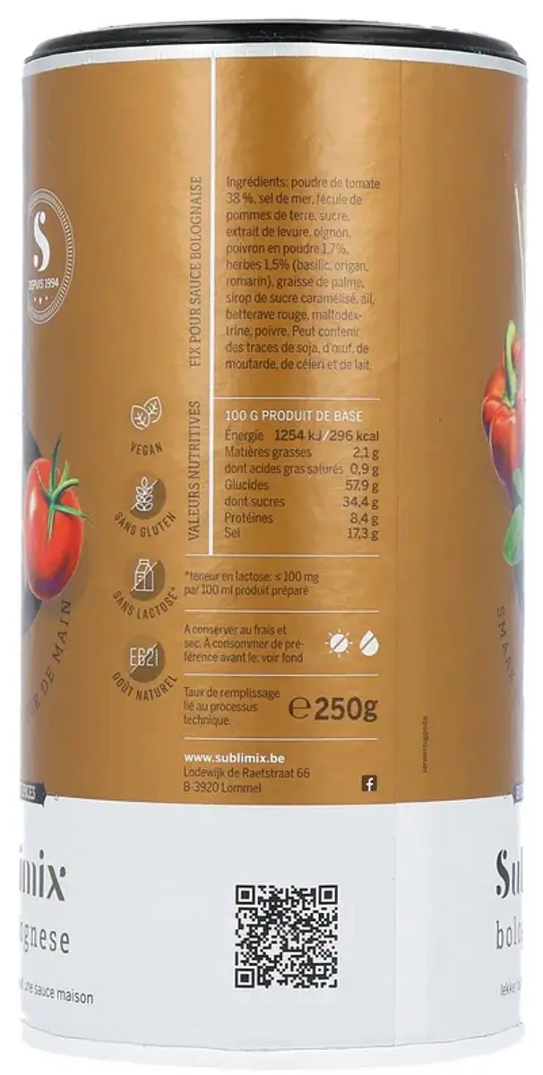 Sublimix Bolognese Mix 250g