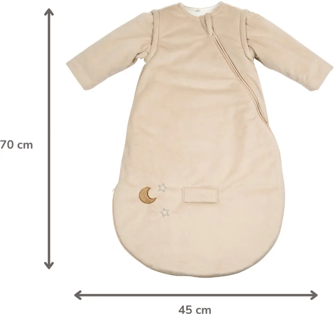 Nattou LouLou Baby Slaapzak 70cm - TOG 2,5 - Zand