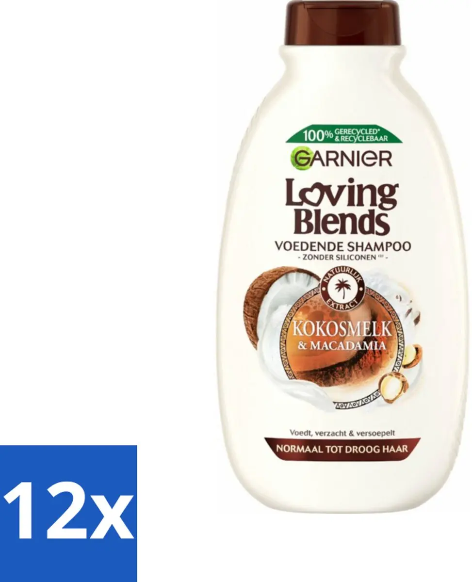 Garnier Loving Blends Kokosmelk & Macadamia Shampoo 300ml