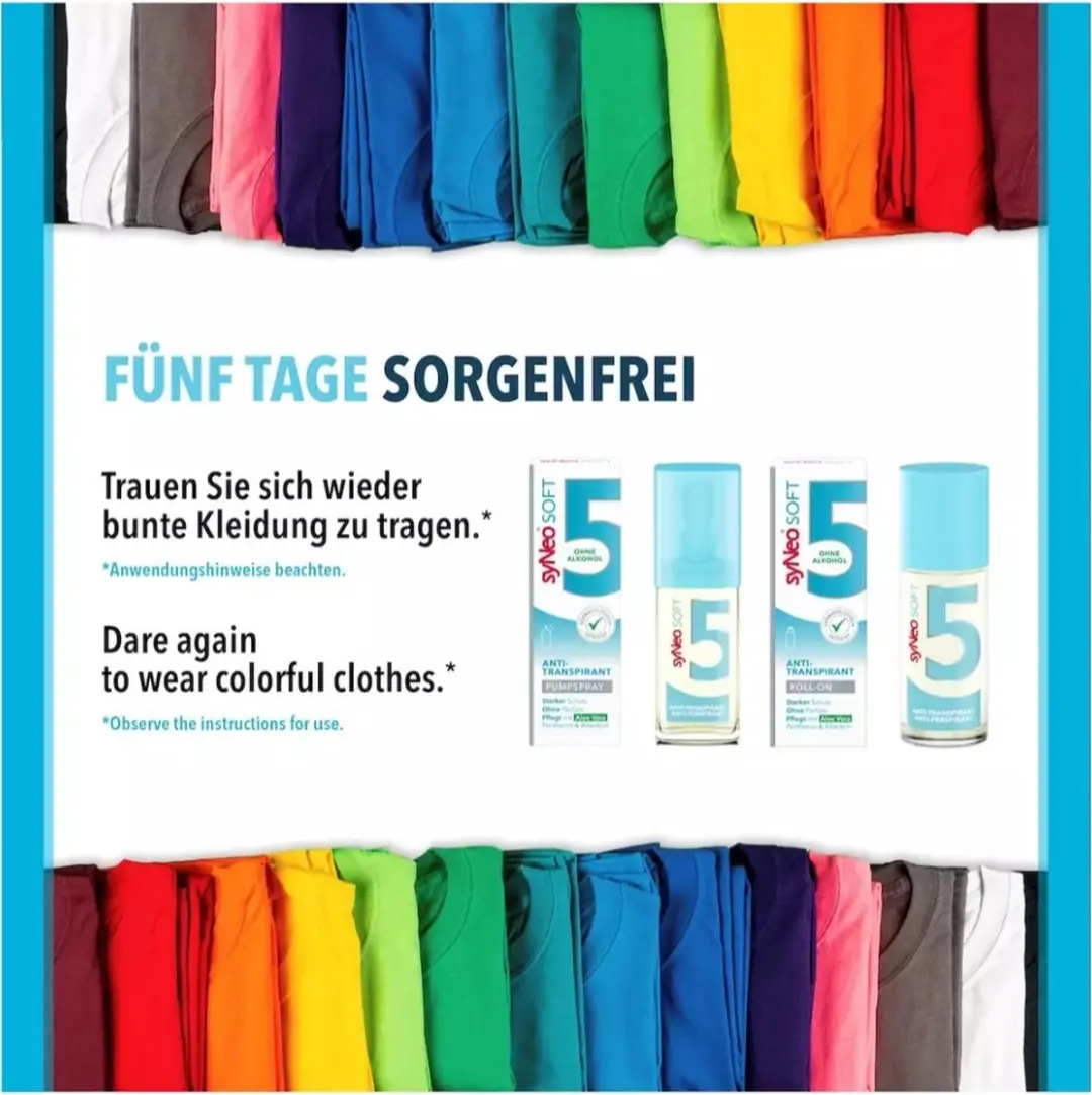 syNeo 5 SOFT Deodorant Pompspray 30ml - Aloë Vera