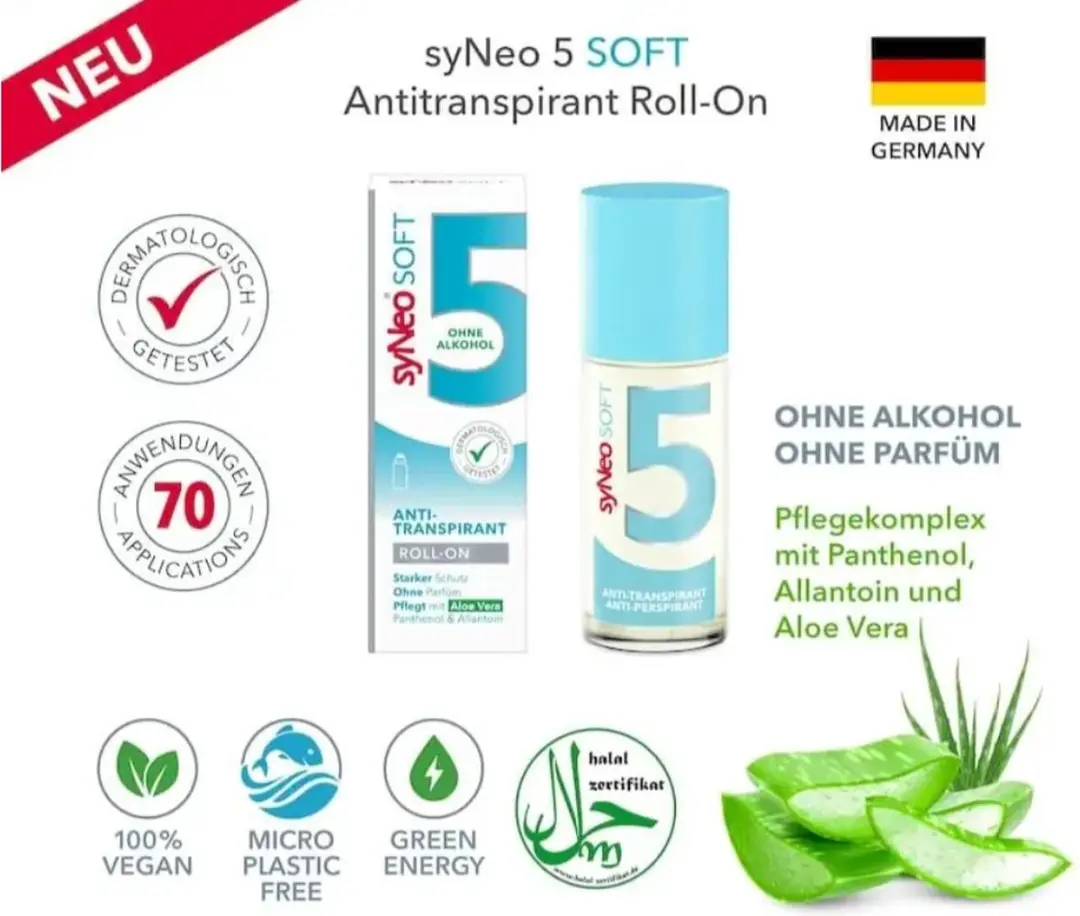 syNeo 5 SOFT Deodorant Pompspray 30ml - Aloë Vera