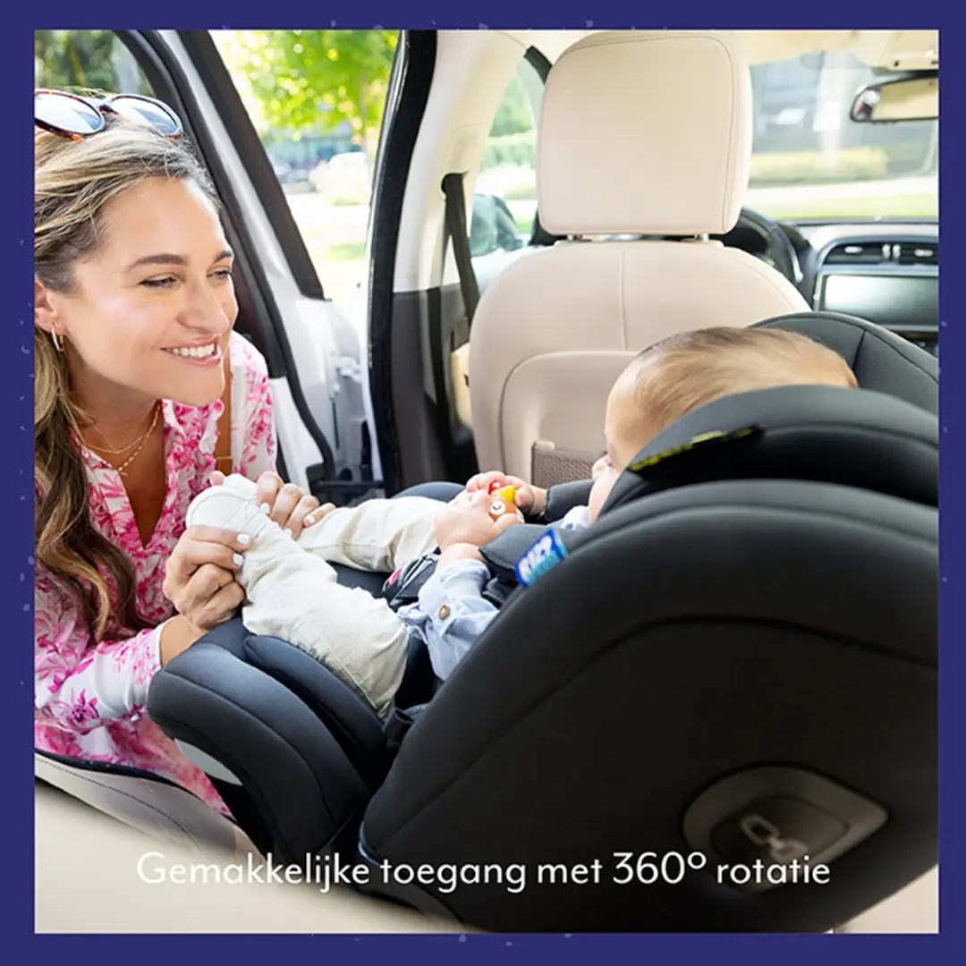 Graco Turn2Me Grow i-Size R129 Autostoeltje - Midnight - 360º draaibaar