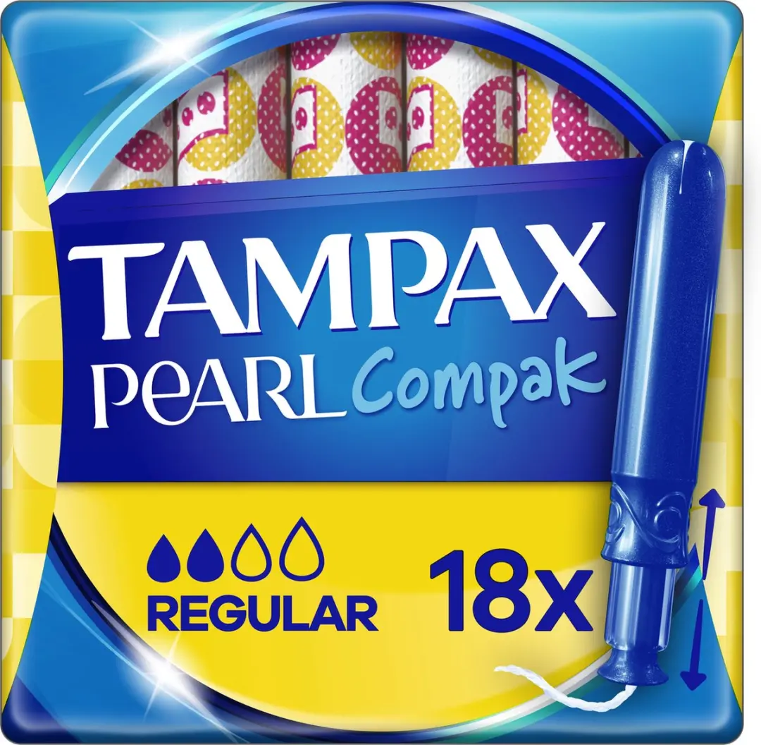 Tampax Pearl Compak Regular Tampons