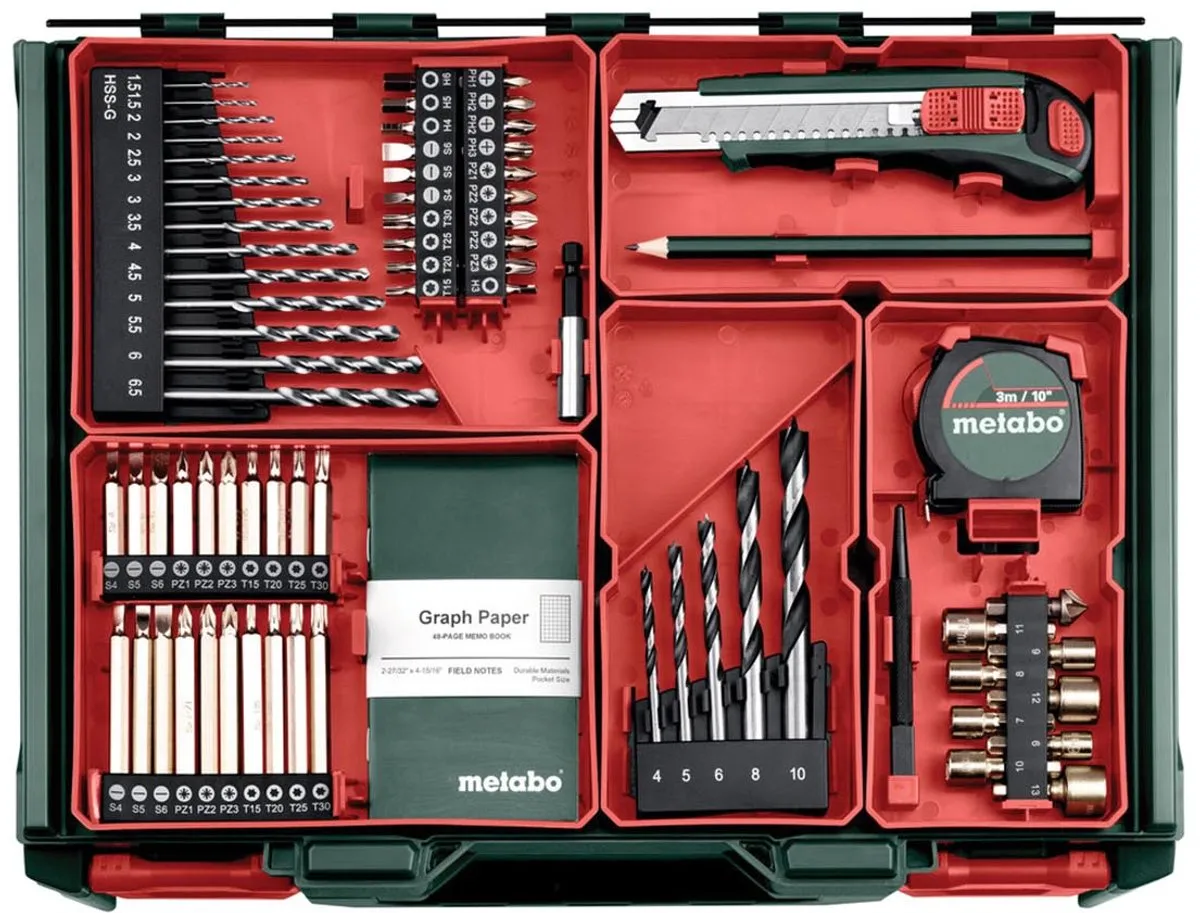 Metabo BS 18 L Set Accuboorschroevendraaier 2x 2.0Ah - 36mm Hout