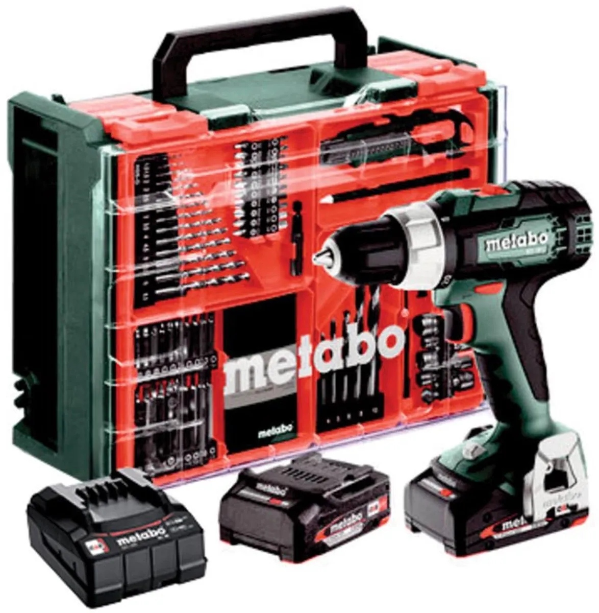 Metabo BS 18 L Set Accuboorschroevendraaier 2x 2.0Ah