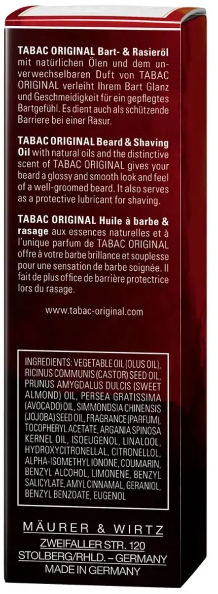 Tabac Original Baardolie 50ml