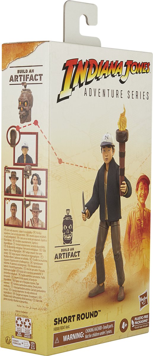 Hasbro Indiana Jones - Adventure Series Short Round Indiana Jones And The Temple Of Doom 15 cm Actiefiguur - Multicolours