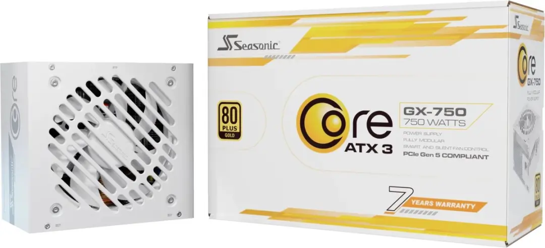Seasonic CORE GX SRP-CGX751-A5A32SF-W ATX3.1 Voeding