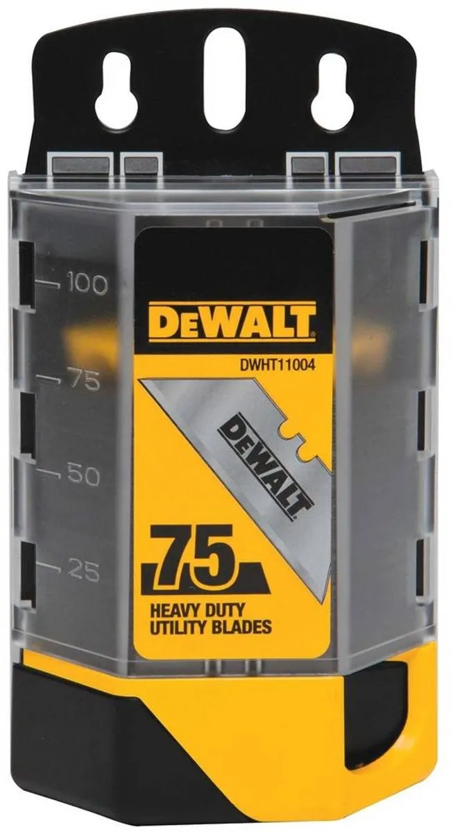 DeWalt DWHT11004-7 Inductiegeharde Trapeziummessen - 75 Stuks