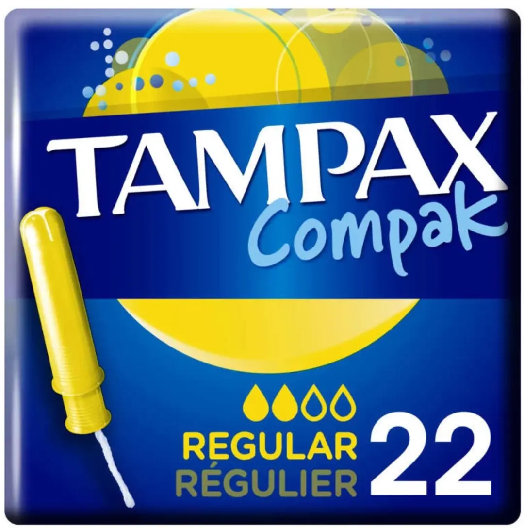 Tampax Compak Tampons - 22 Stuks